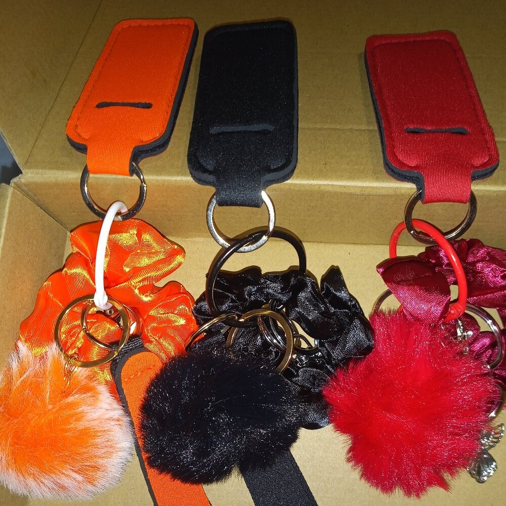 Scrunchie Keychains